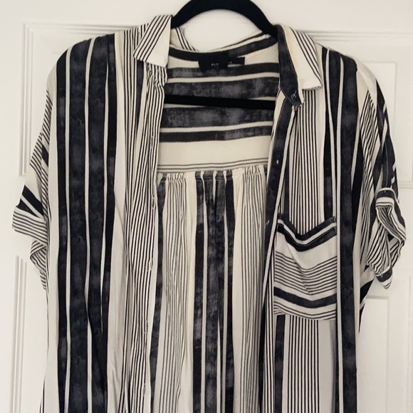 Striped shirt dress - Picture 2 of 4